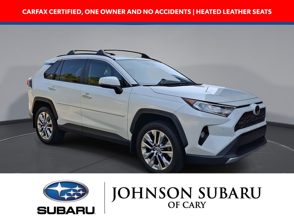 White (Blizzard Pearl) 2020 Toyota RAV4 SUV / Crossover Front-Wheel Drive 8-Speed Automatic