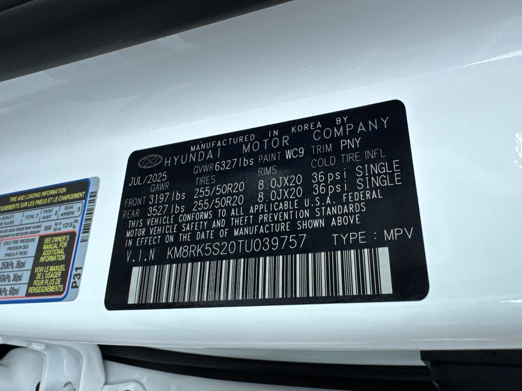 New 2026 White Hyundai Limited image 25