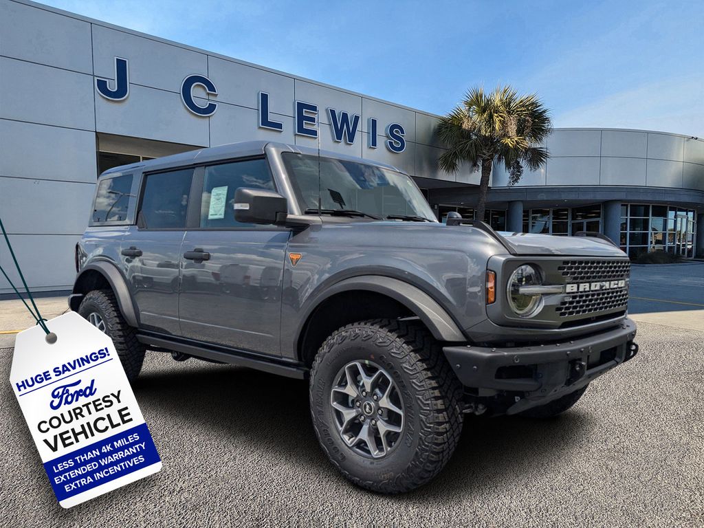 Carbonized Gray Metallic 2025 Ford Bronco SUV / Crossover Four-Wheel Drive Automatic