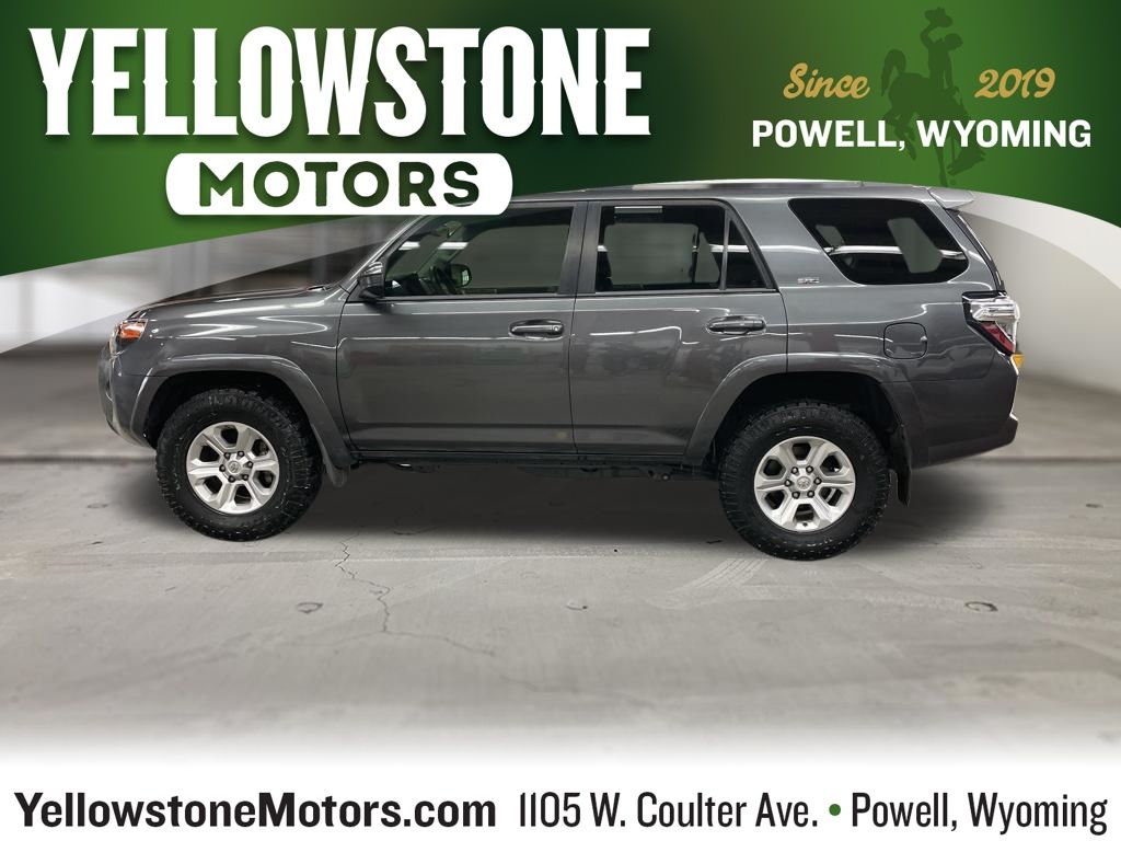 Magnetic Gray Metallic 2020 Toyota 4Runner SR5 4WD SUV / Crossover Four-Wheel Drive 5-Speed Automatic Overdrive