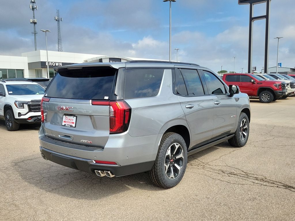 2026 GMC Yukon AT4 Silver at Brown Buick GMC