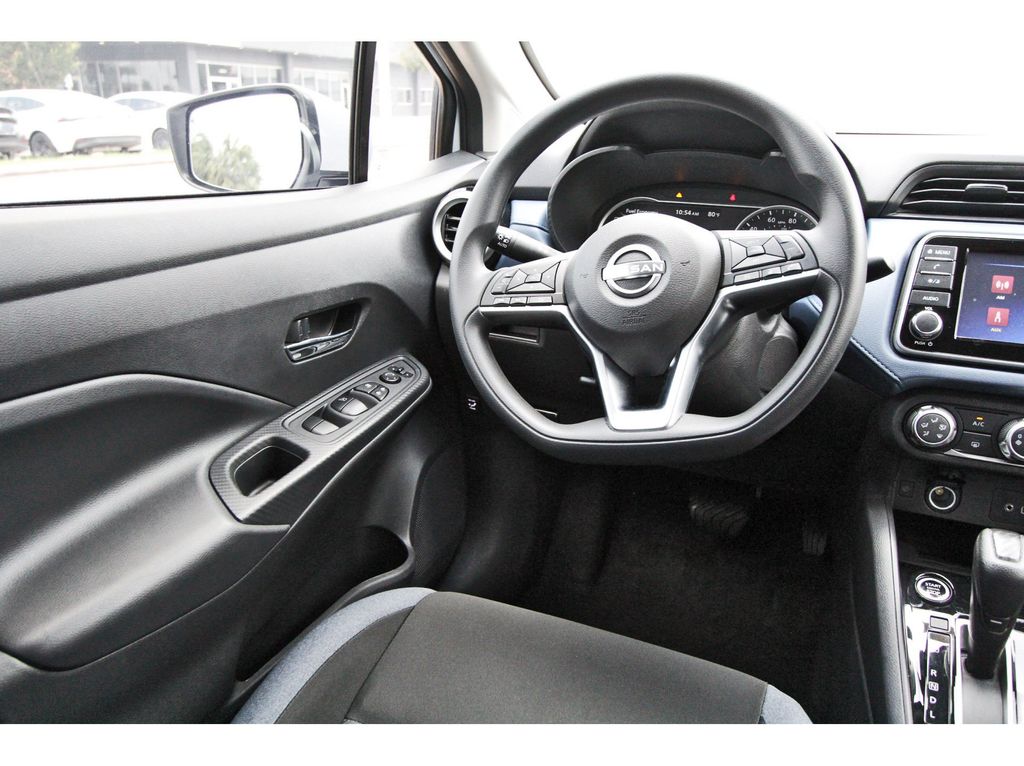 2025 Nissan Versa 1.6 SV Gray at South Houston Nissan