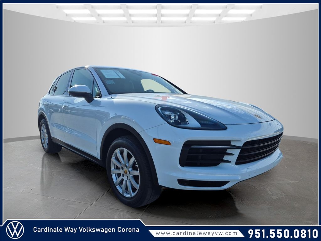 White 2021 Porsche Cayenne AWD SUV / Crossover All-Wheel Drive 8-Speed Automatic