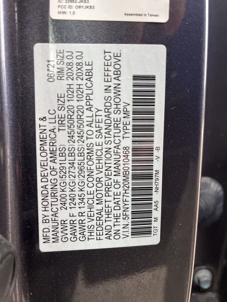 Thumbnail: 2021 Honda Passport - 11