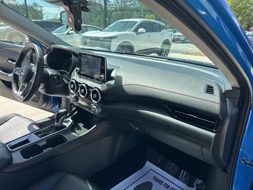 2024 Electric Blue Metallic Nissan Sentra SR FWD Sedan