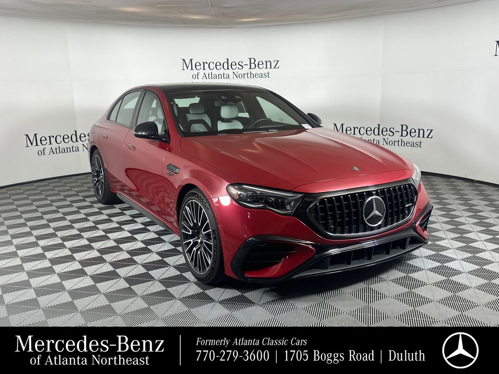 MANUFAKTUR Patagonia Red 2026 Mercedes-Benz E-Class Sedan All-Wheel Drive 9-Speed Automatic