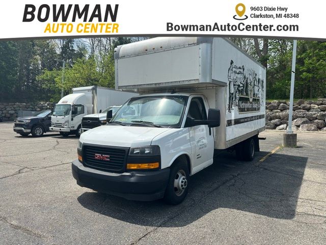 Summit White 2020 GMC Savana Chassis 4500 177 Cutaway RWD Van Rear-Wheel Drive 6-Speed Automatic Overdrive
