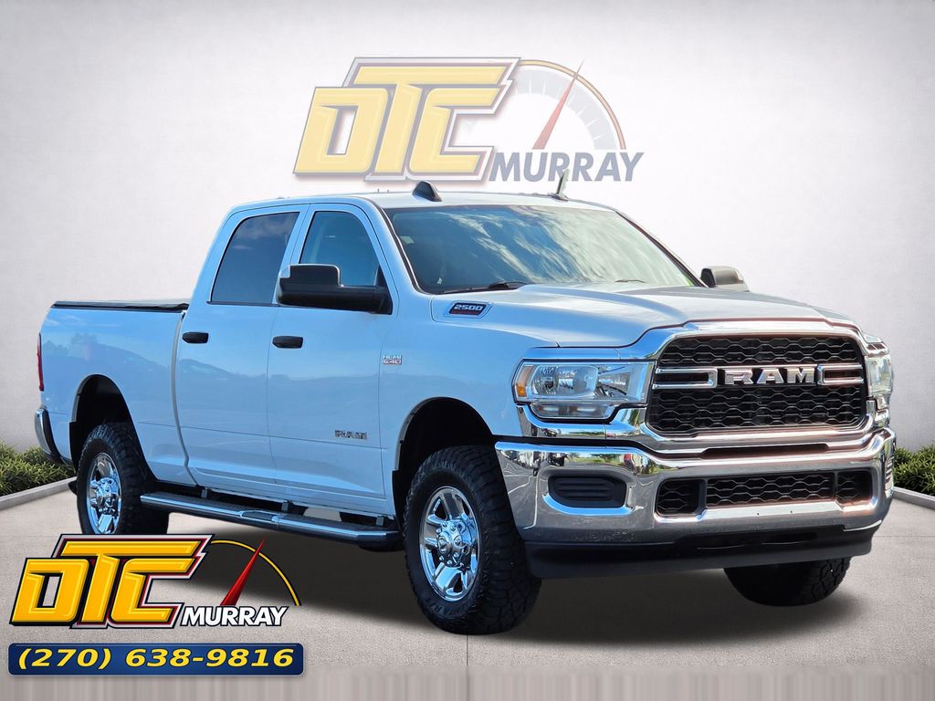Bright White Clearcoat 2020 RAM 2500 Pickup Truck Four-Wheel Drive 8-Speed Automatic