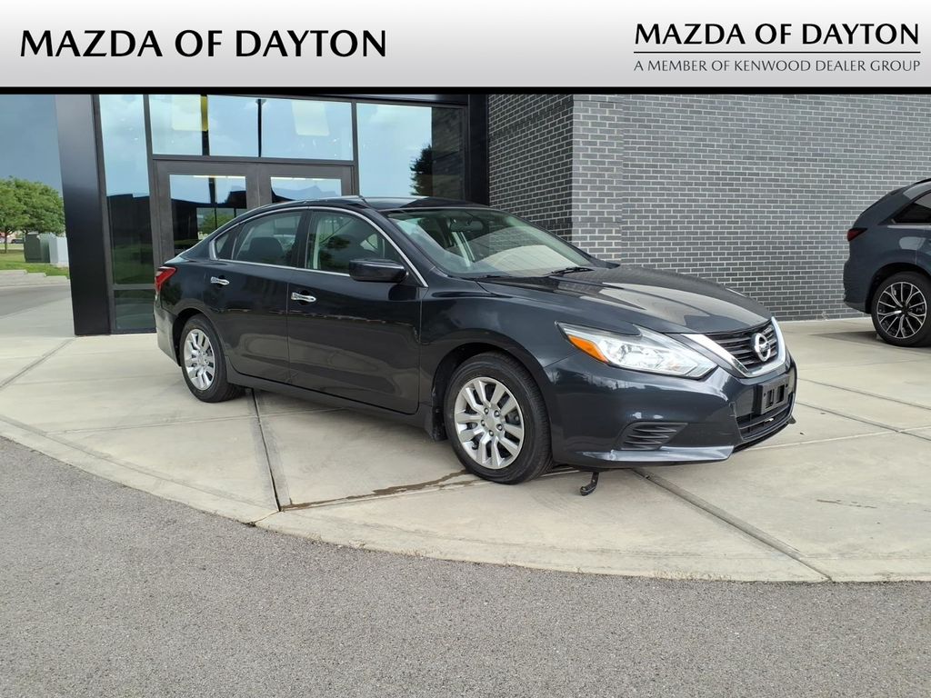 Storm Blue 2017 Nissan Altima Sedan Front-Wheel Drive Continuously Variable Transmission
