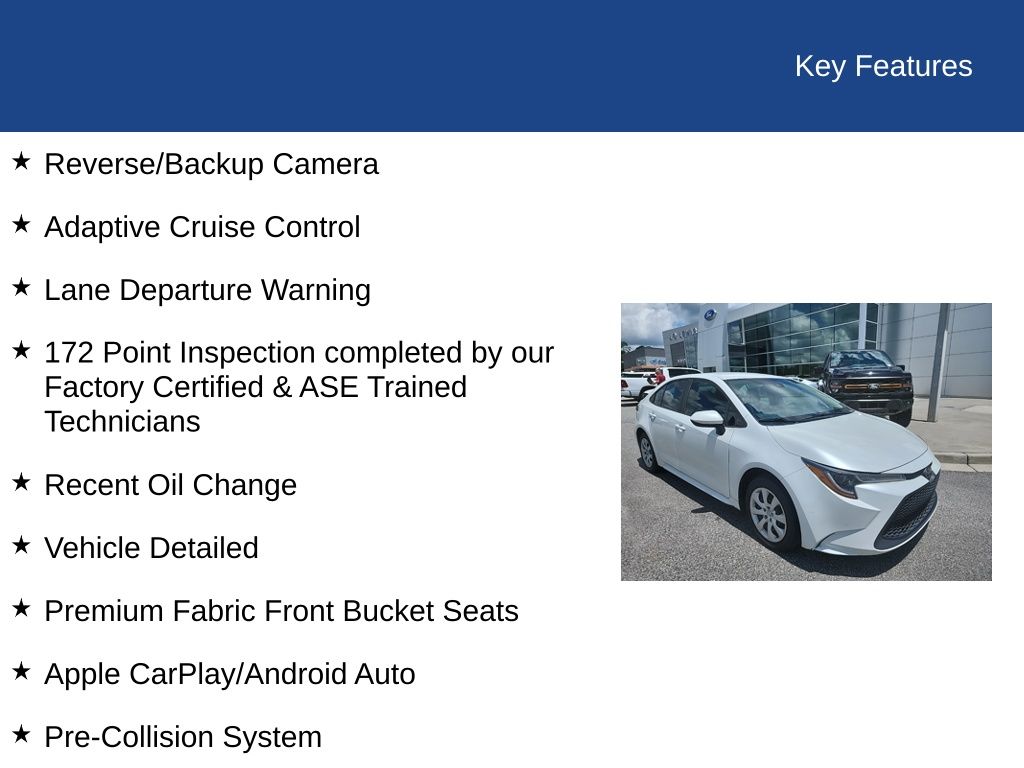 2022 Toyota Corolla LE