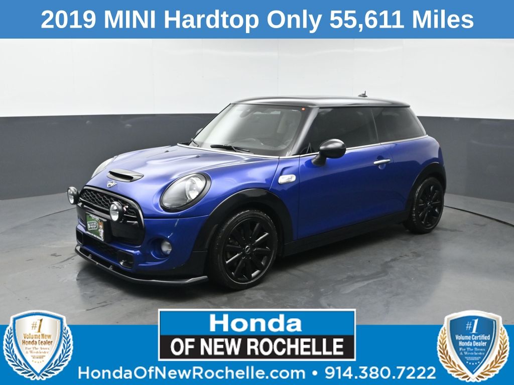 Starlight Blue Metallic 2019 MINI Cooper Hatchback Front-Wheel Drive 6-Speed Automatic