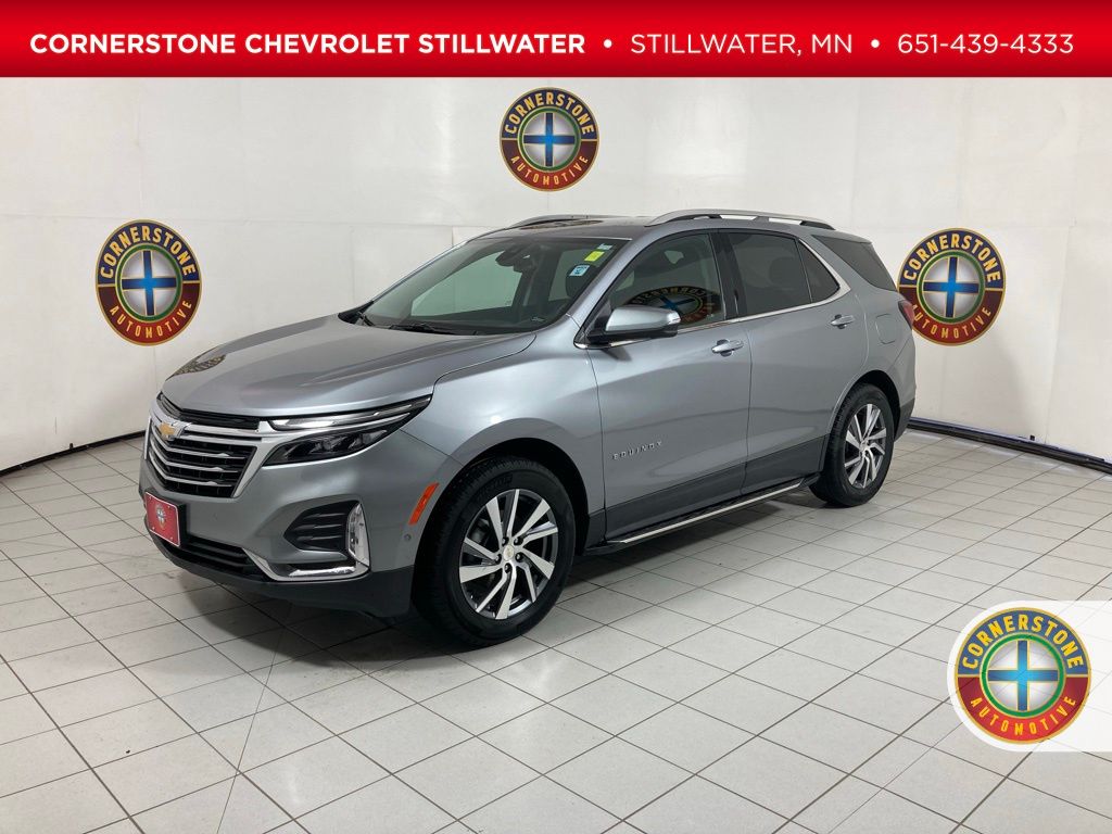 Sterling Gray Metallic 2024 Chevrolet Equinox Premier AWD with 1LZ SUV / Crossover Four-Wheel Drive 6-Speed Automatic Overdrive