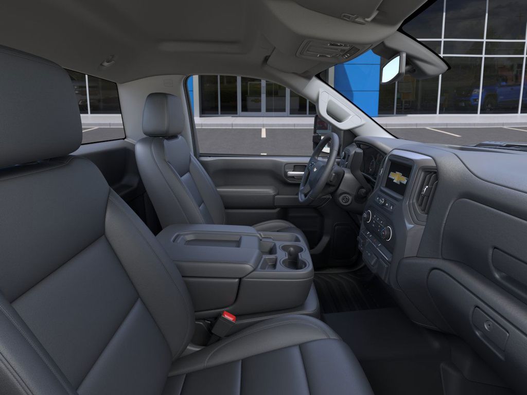 New 2025 White Chevrolet Work Truck image 18