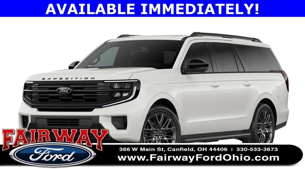 Star White Metallic Tri-Coat 2026 Ford Expedition MAX Platinum 4WD SUV / Crossover Four-Wheel Drive Automatic