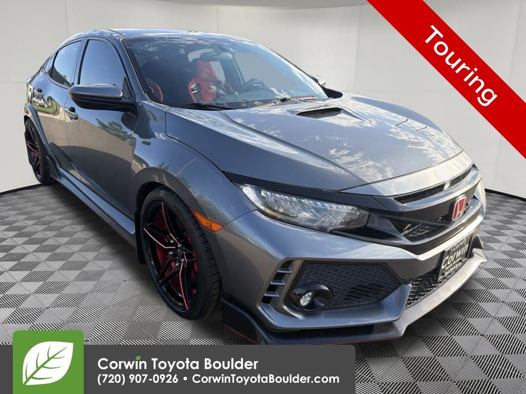 Gray 2017 Honda Civic Type R Hatchback Front-Wheel Drive 6-Speed Manual