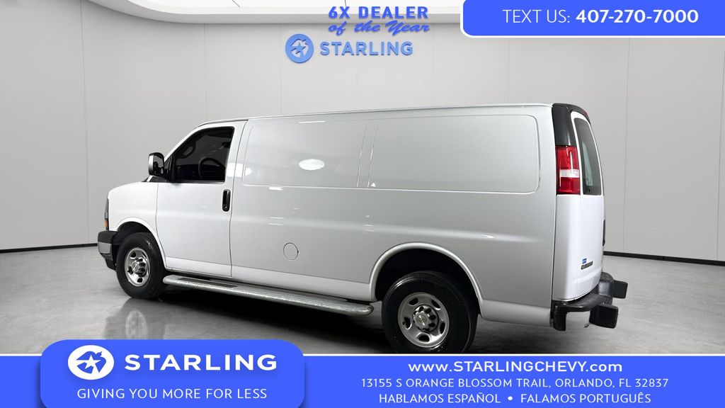 Summit White 2024 Chevrolet Express Cargo 2500 RWD Van Rear-Wheel Drive 8-Speed Automatic Overdrive