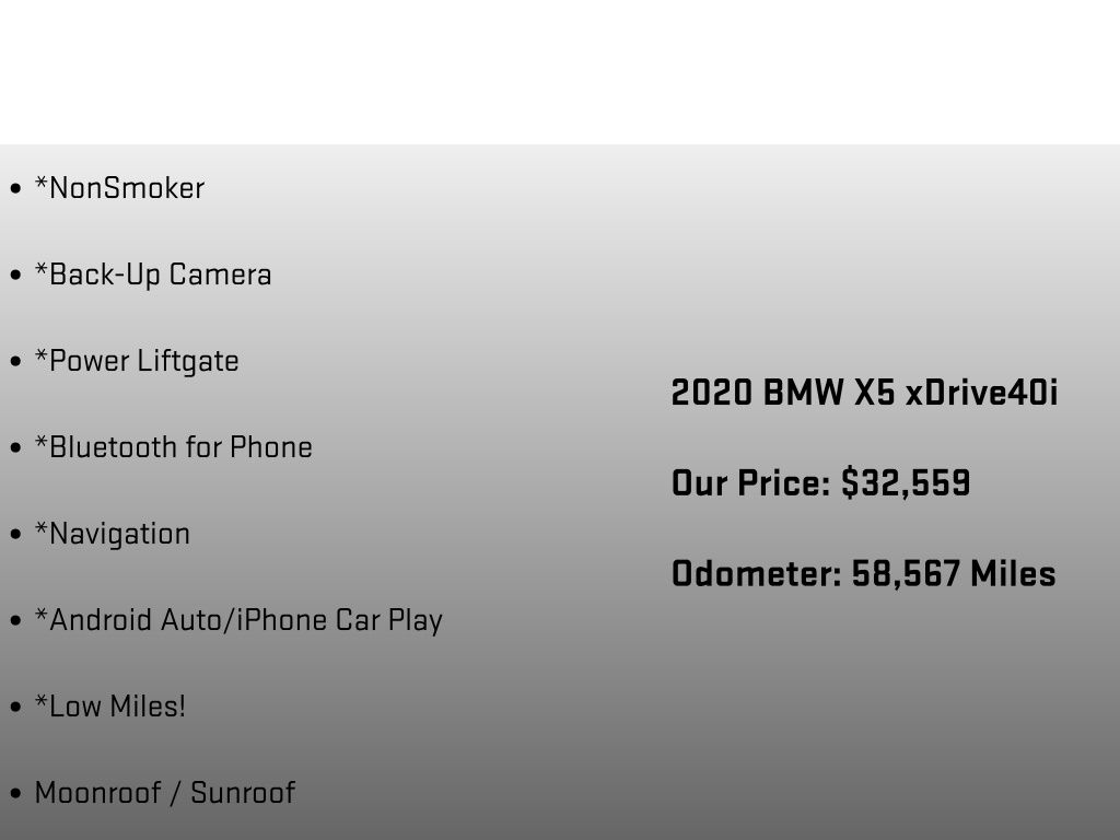 2020 BMW X5 xDrive40i - 11