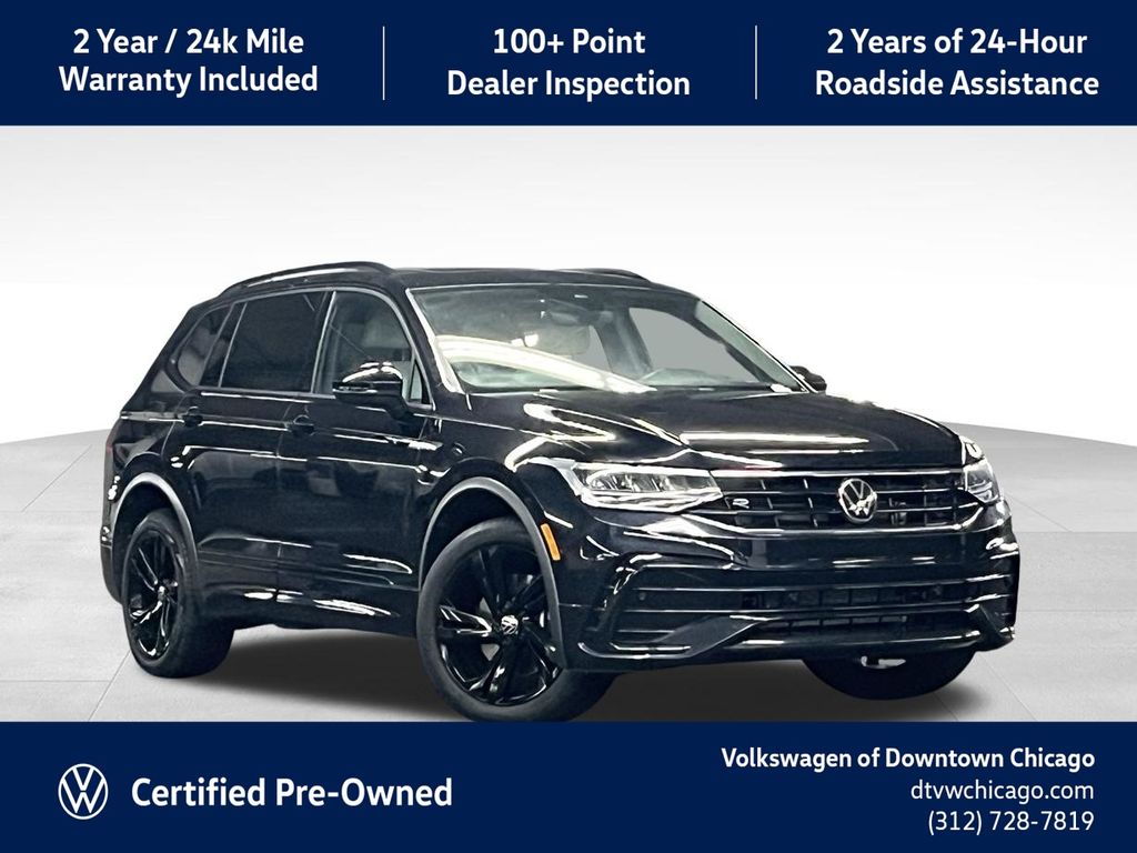 2023 Volkswagen Tiguan 2.0T SE R-Line Black
