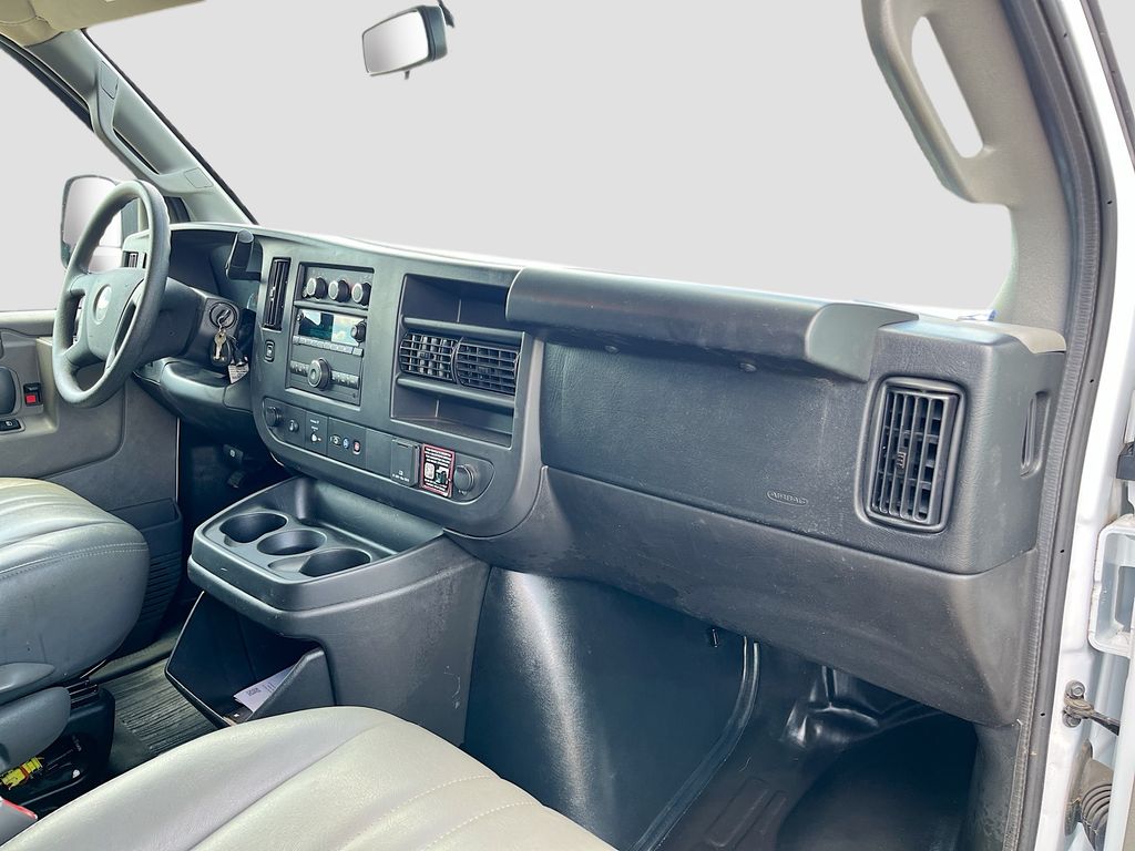 2025 Chevrolet Express 2500 Work Van White at AutoSavvy Houston Northwest