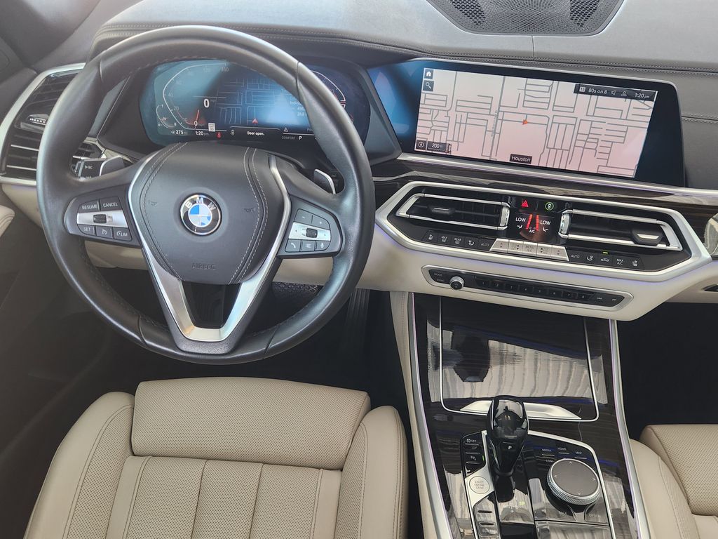 2021 BMW X5 sDrive40i White at Mac Haik CDJR North Houston