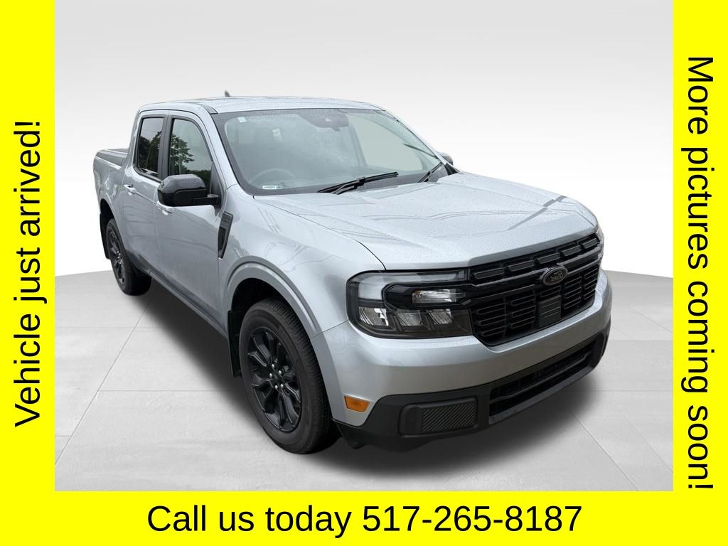 Silver Metallic 2024 Ford Maverick Pickup Truck Front-Wheel Drive Continuously Variable Transmission
