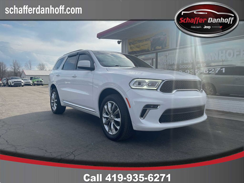 White Knuckle Clearcoat 2021 Dodge Durango SUV / Crossover All-Wheel Drive 8-Speed Automatic