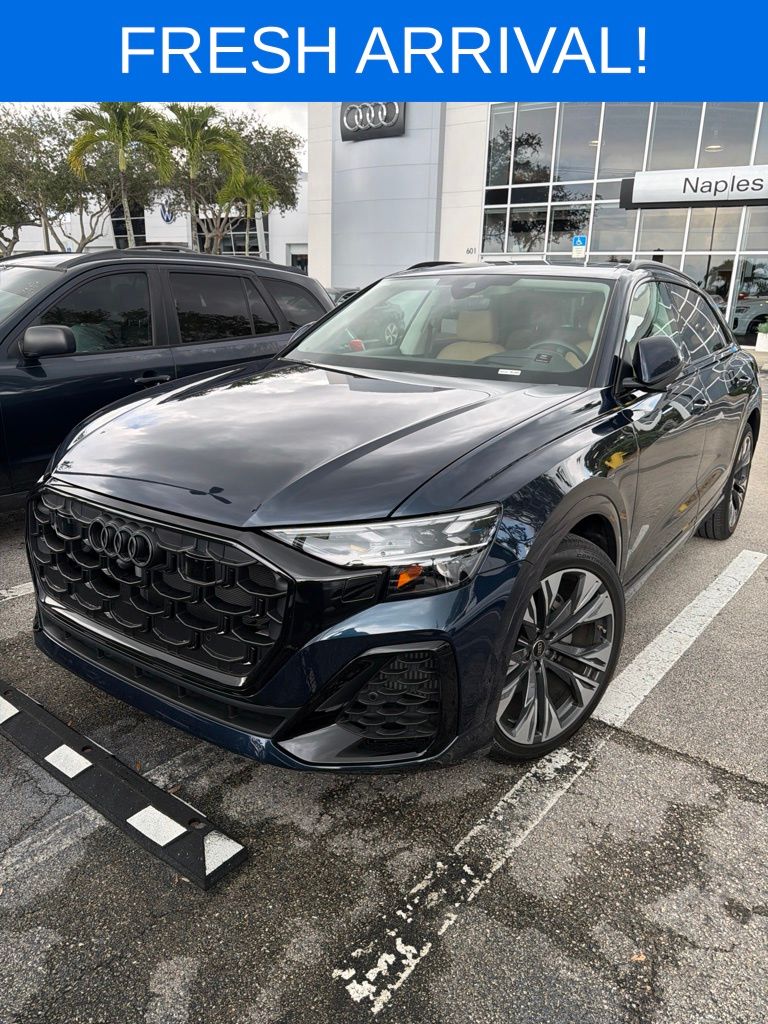 Blue 2024 Audi Q8 SUV / Crossover All-Wheel Drive 8-Speed Automatic