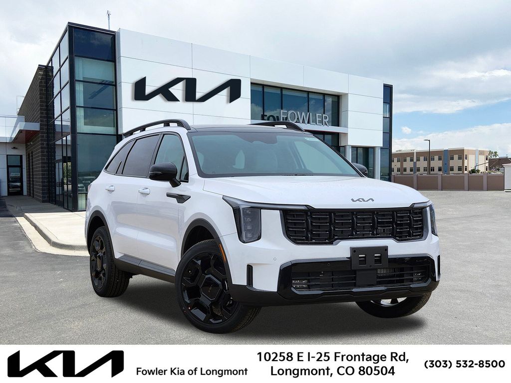 Glacial White Pearl 2026 Kia Sorento SUV / Crossover All-Wheel Drive 8-Speed Dual Clutch