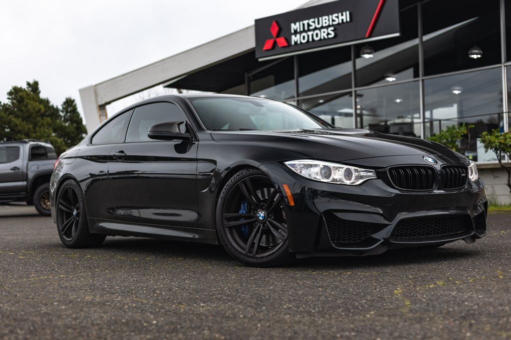 Black Sapphire Metallic 2015 BMW M4 Coupe RWD Coupe Rear-Wheel Drive 7-Speed Automatic