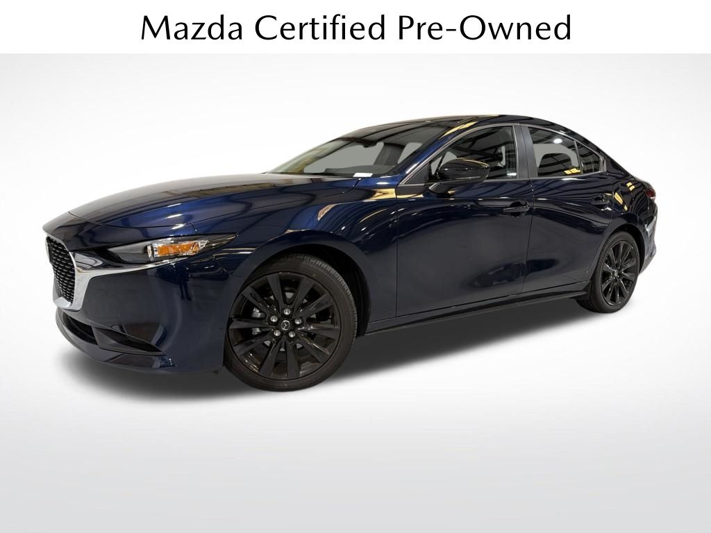 Deep Crystal Blue Mica 2026 Mazda MAZDA3 Sedan Front-Wheel Drive 6-Speed Automatic