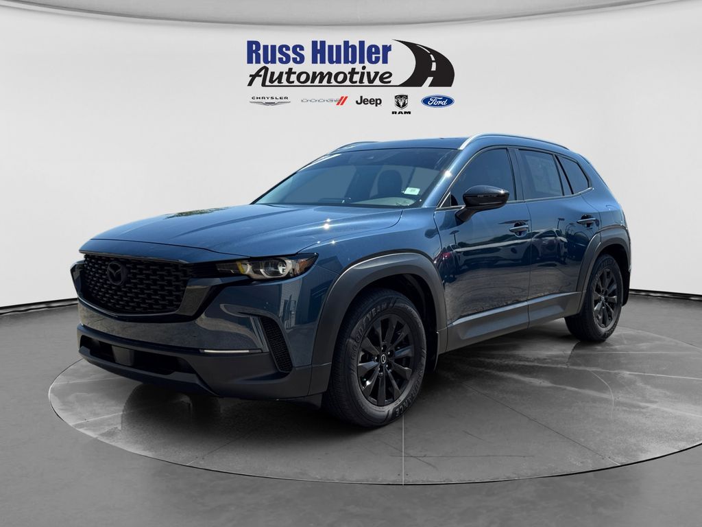 Ingot Blue Metallic 2024 Mazda CX-50 2.5 S Premium AWD SUV / Crossover All-Wheel Drive 6-Speed Automatic