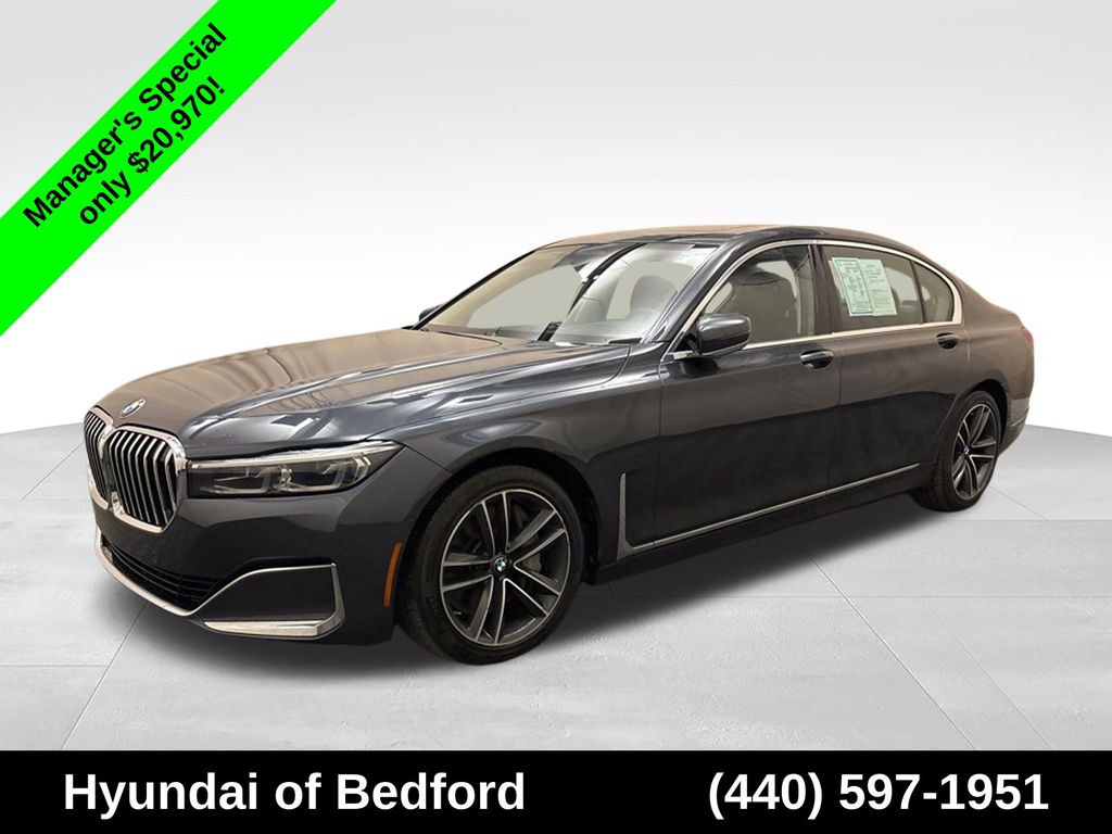 Arctic Gray Metallic 2020 BMW 7 Series 750i xDrive AWD Sedan All-Wheel Drive 8-Speed Automatic