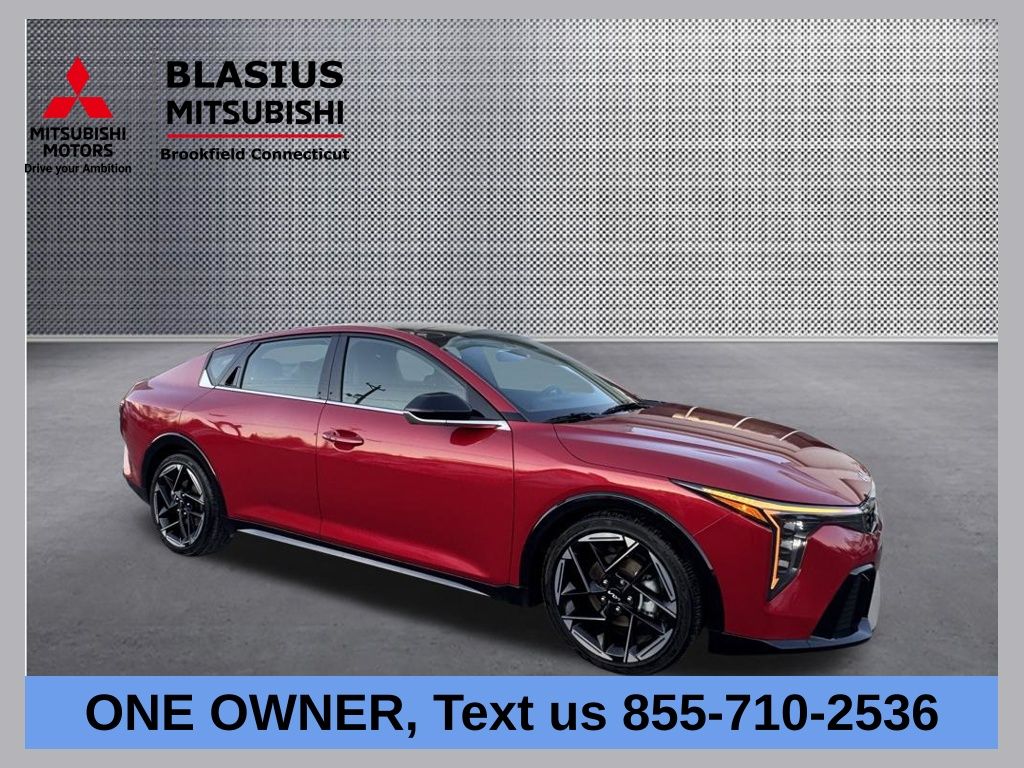 Currant Red 2025 Kia K4 GT-Line FWD Sedan Front-Wheel Drive Continuously Variable Transmission