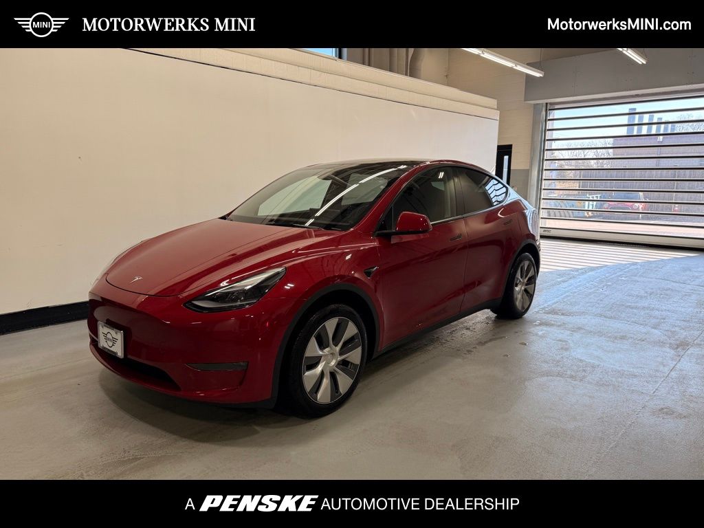 Red 2024 Tesla Model Y Long Range AWD SUV / Crossover All-Wheel Drive 1-Speed Automatic