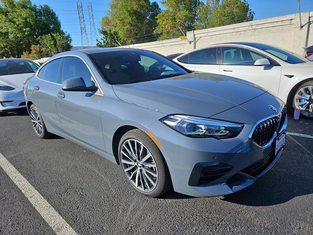 Storm Bay Metallic 2022 BMW 2 Series Sedan All-Wheel Drive Automatic