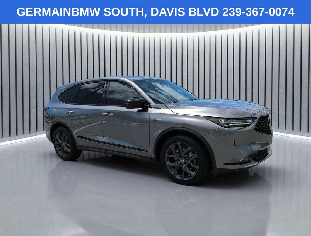 Used 2022 Gray Acura A-Spec image 3