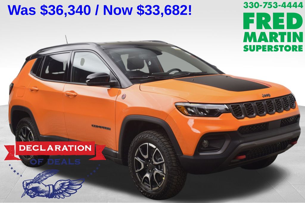new 2026 Jeep Compass car, priced at $33,682