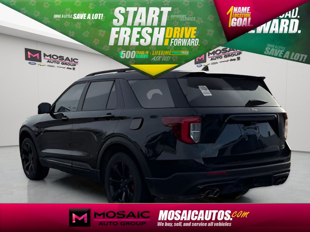 Black Metallic 2023 Ford Explorer ST AWD SUV / Crossover All-Wheel Drive Automatic