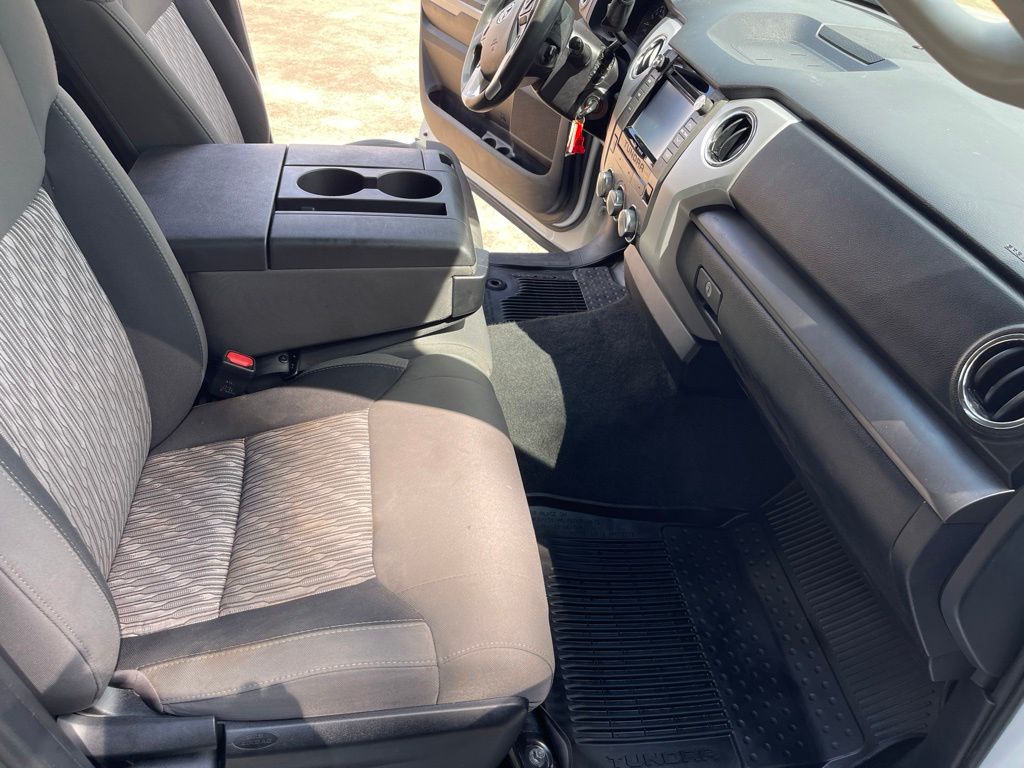 2019 Toyota Tundra SR5 White at Texan Dodge Chrysler Jeep Ram