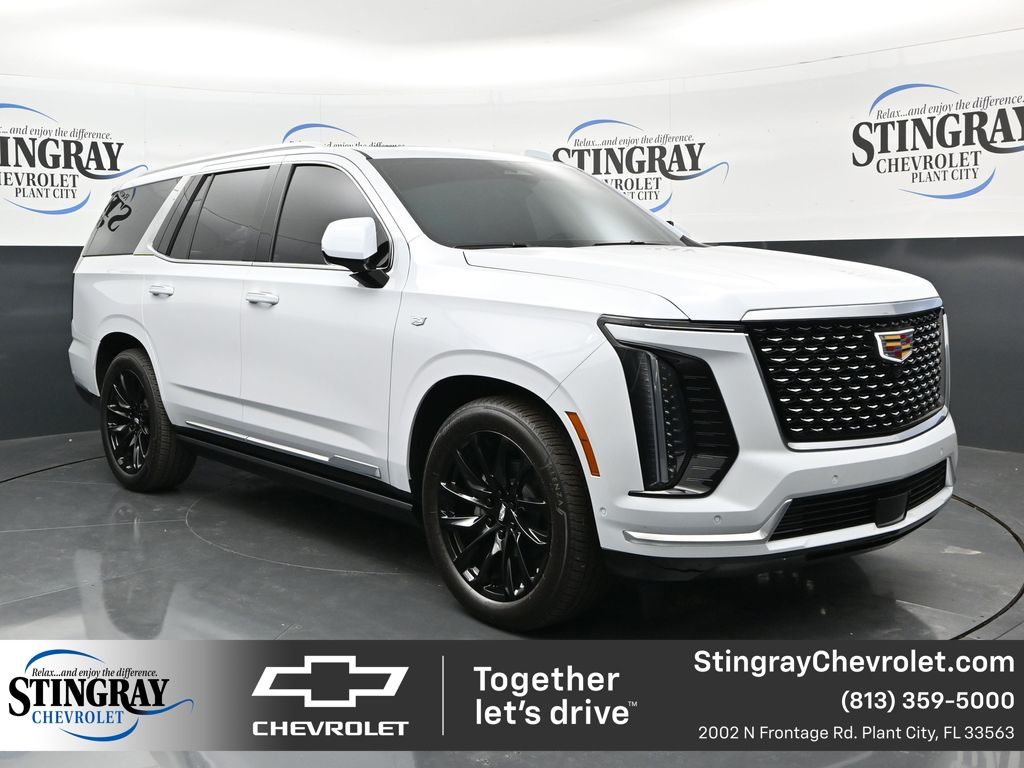 Vibrant White Tricoat 2026 Cadillac Escalade SUV / Crossover Four-Wheel Drive 