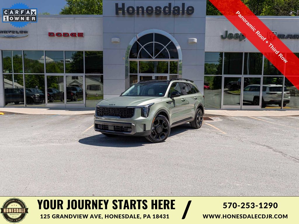 Jungle Green 2025 Kia Sorento SUV / Crossover All-Wheel Drive 8-Speed Dual Clutch