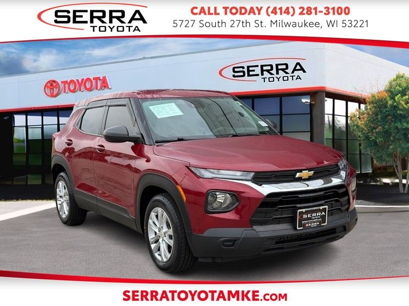 Scarlet Red Metallic 2021 Chevrolet Trailblazer SUV / Crossover Front-Wheel Drive Continuously Variable Transmission
