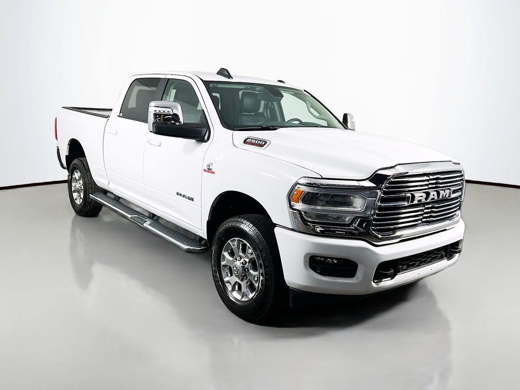 Bright White Clearcoat 2024 RAM 2500 Pickup Truck Four-Wheel Drive 6-Speed Automatic