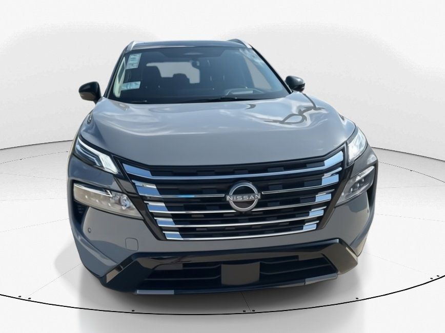 2025 Boulder Gray Pearl/Super Black Nissan Rogue Platinum FWD SUV