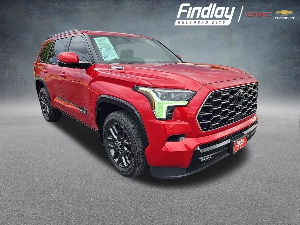 Red 2024 Toyota Sequoia SUV / Crossover Four-Wheel Drive Automatic