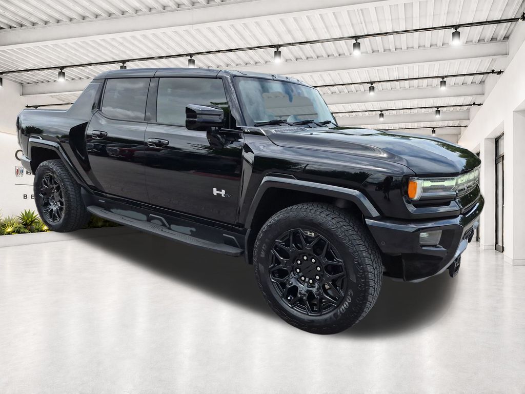 Black 2026 GMC Hummer EV Pickup Pickup Truck All-Wheel Drive 1-Speed Automatic