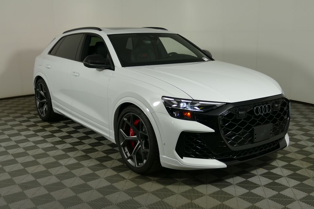 Glacier White Metallic 2026 Audi RS Q8 SUV / Crossover All-Wheel Drive 8-Speed Automatic