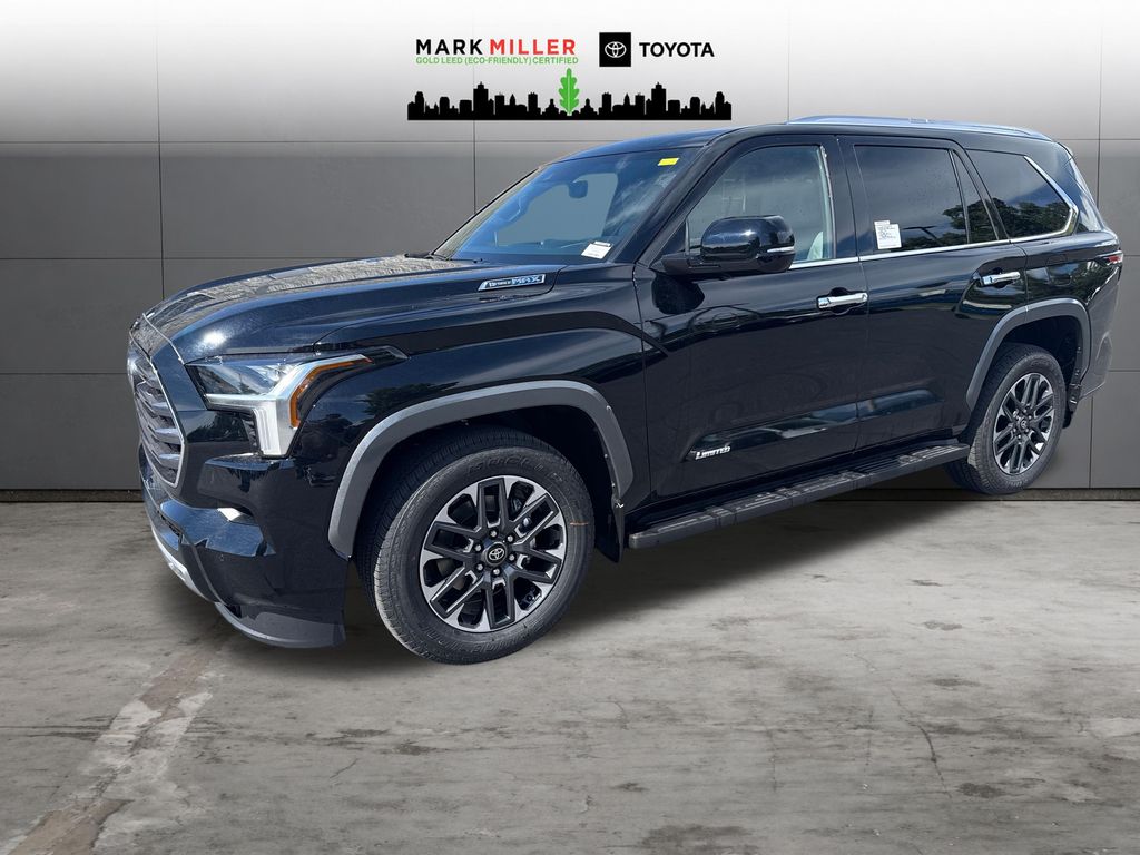 Midnight Black Metallic 2026 Toyota Sequoia SUV / Crossover Four-Wheel Drive Automatic