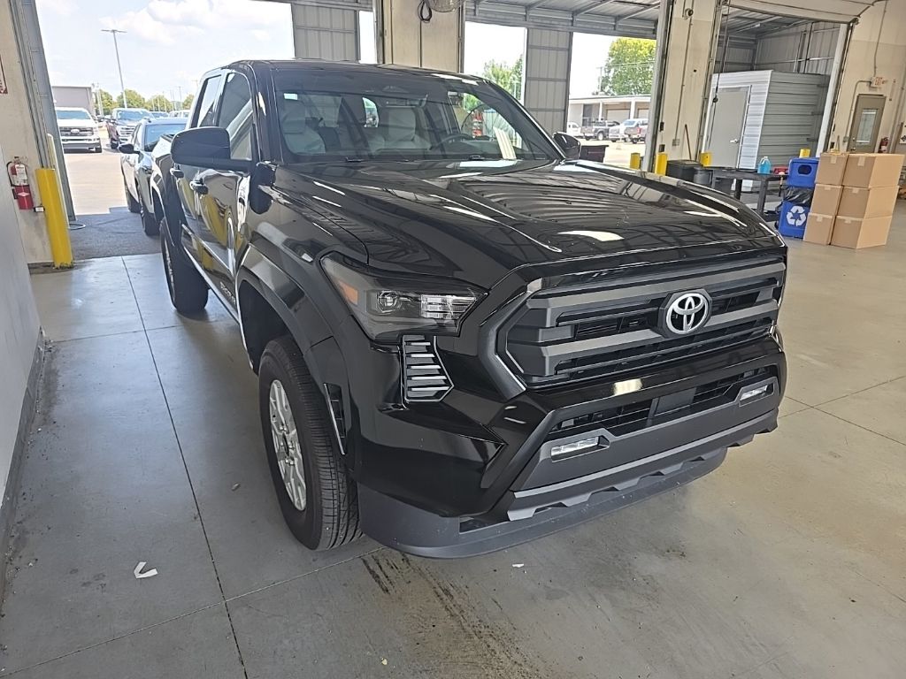 Black 2025 Toyota Tacoma Pickup Truck Four-Wheel Drive 8-Speed Automatic