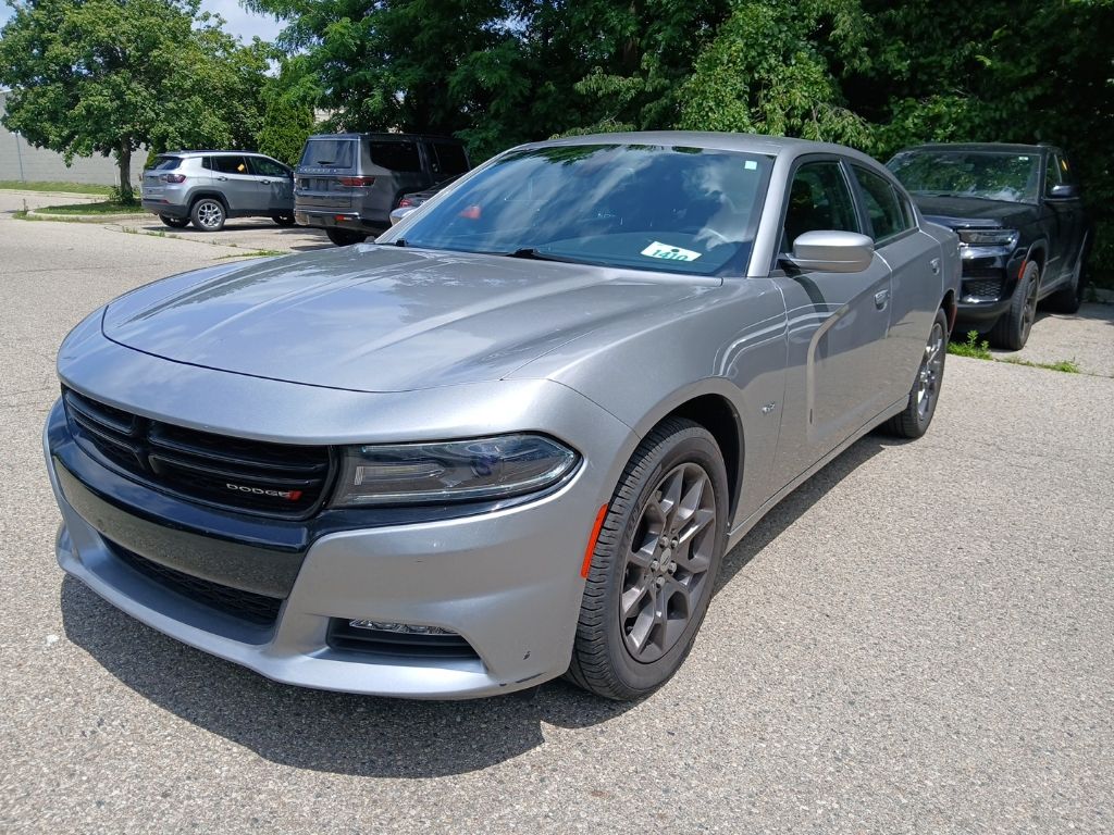 Silver (Billet Clearcoat) 2018 Dodge Charger Sedan All-Wheel Drive 8-Speed Automatic